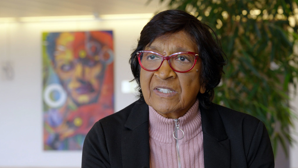 نافي بيليه، رئيسة لجنة التحقيق الدولية المستقلة المعنية بالأرض الفلسطينية المحتلّة، بما في ذلك القدس الشرقية، وإسرائيل.